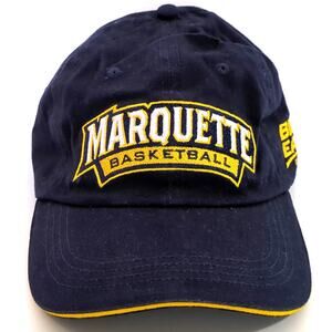 Marquette University Golden Eagles Basketball Big East Adjustable Hat Cap NCAA